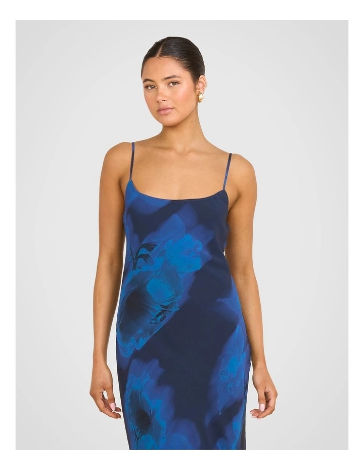 Aviva Slip Maxi Dress in Blue image 4