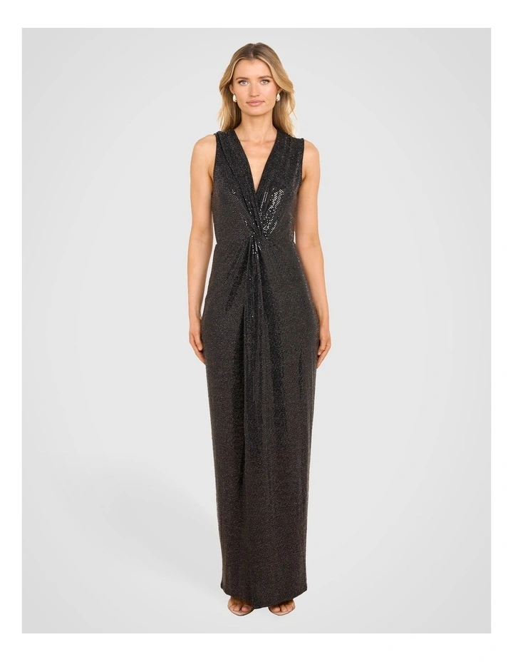 Grady Gown in Black image 1