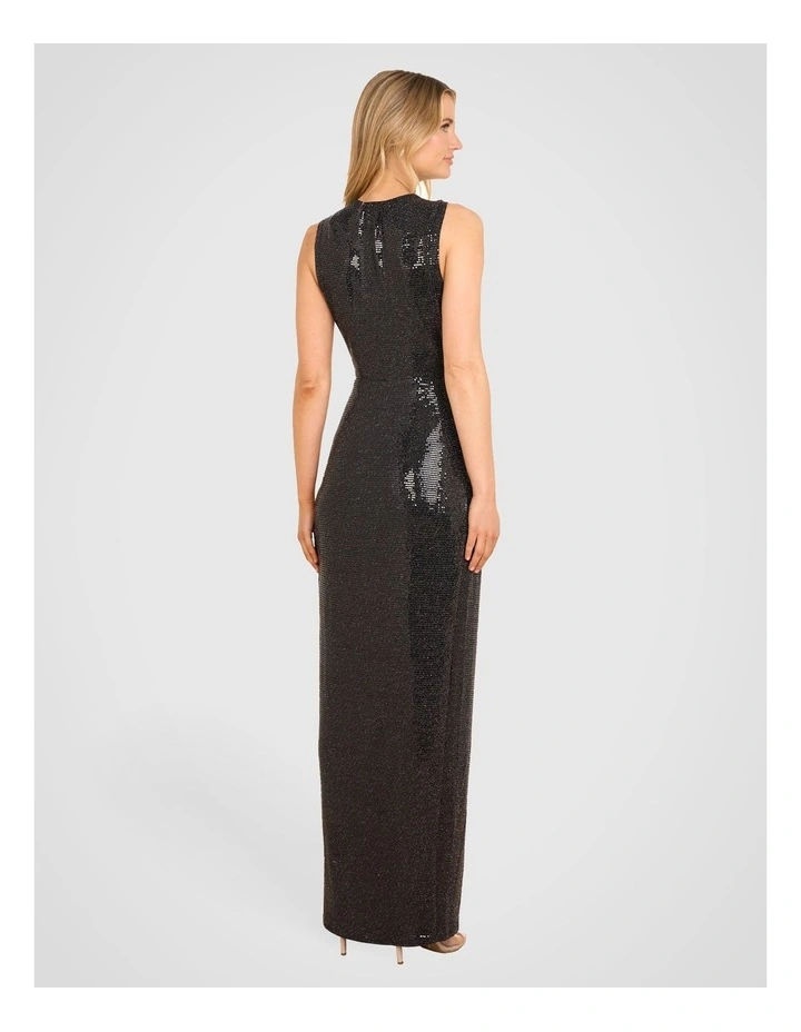 Grady Gown in Black image 2