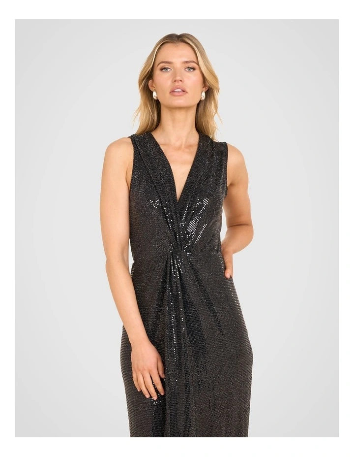 Grady Gown in Black image 5