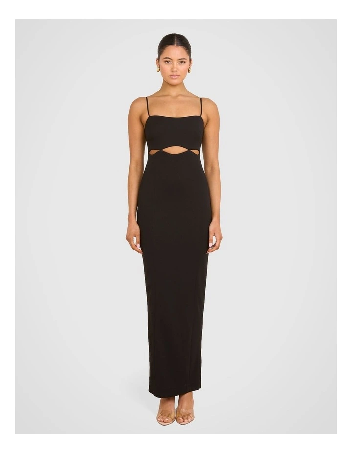 Brielle Cut Out Gown in Black image 1
