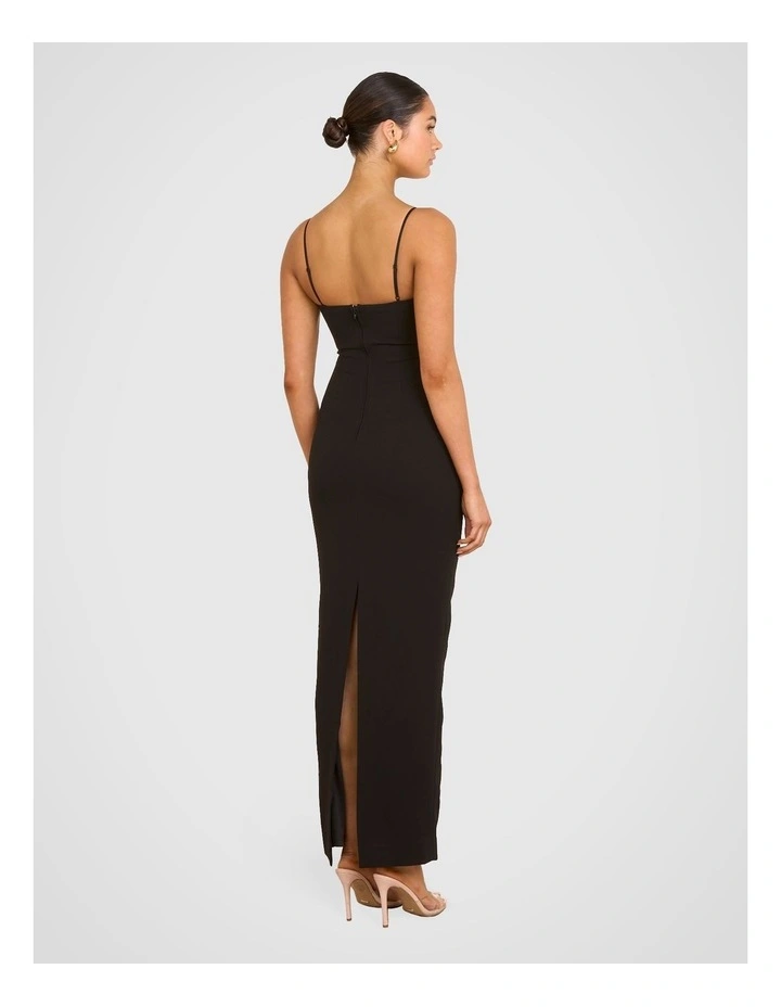Brielle Cut Out Gown in Black image 2