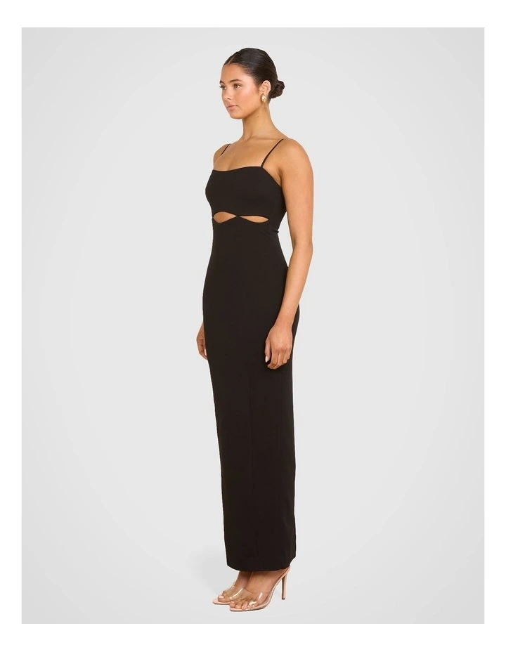 Brielle Cut Out Gown in Black image 3