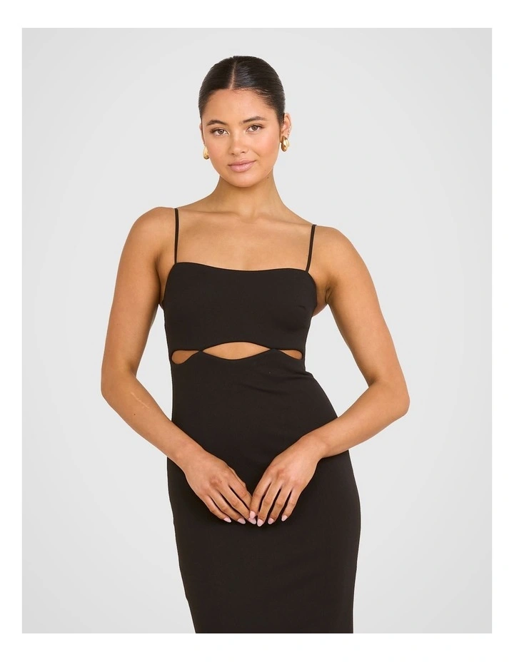 Brielle Cut Out Gown in Black image 4