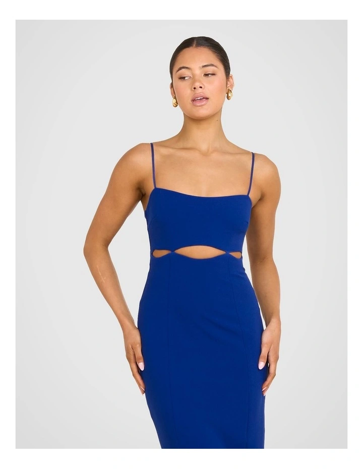 Brielle Cut Out Gown in Cobalt image 4