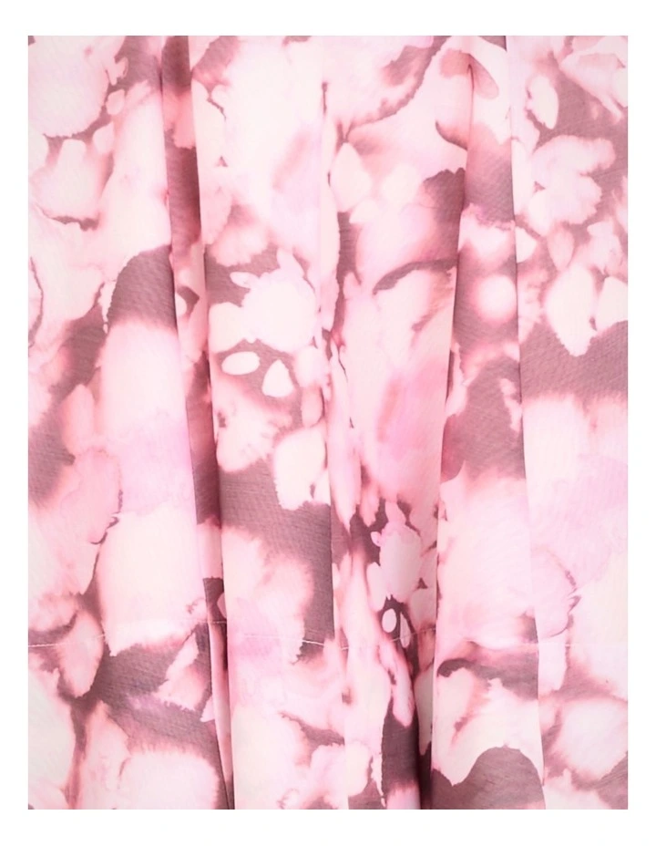 Lenia Flared Mini Dress in Multi image 6