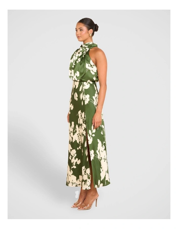 Pilgrim Demelza Satin Midi Dress in Multi | MYER Pilgrim Demelza Satin Midi Dress in Multi | MYER