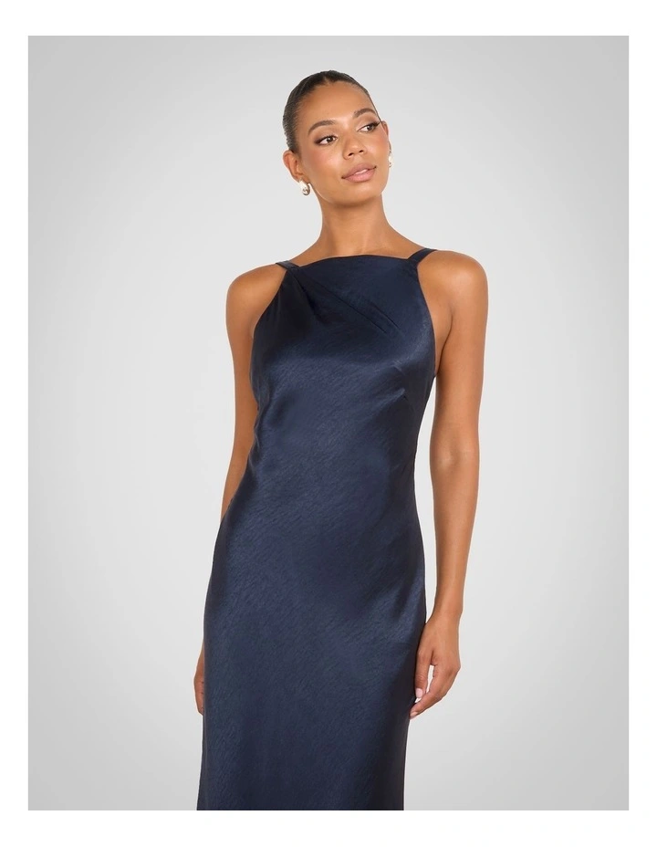 Presley High Neck Gown in Black image 4