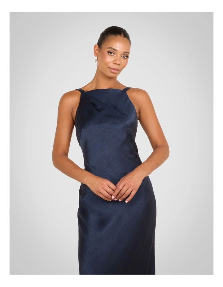 Presley High Neck Gown in Black image 5