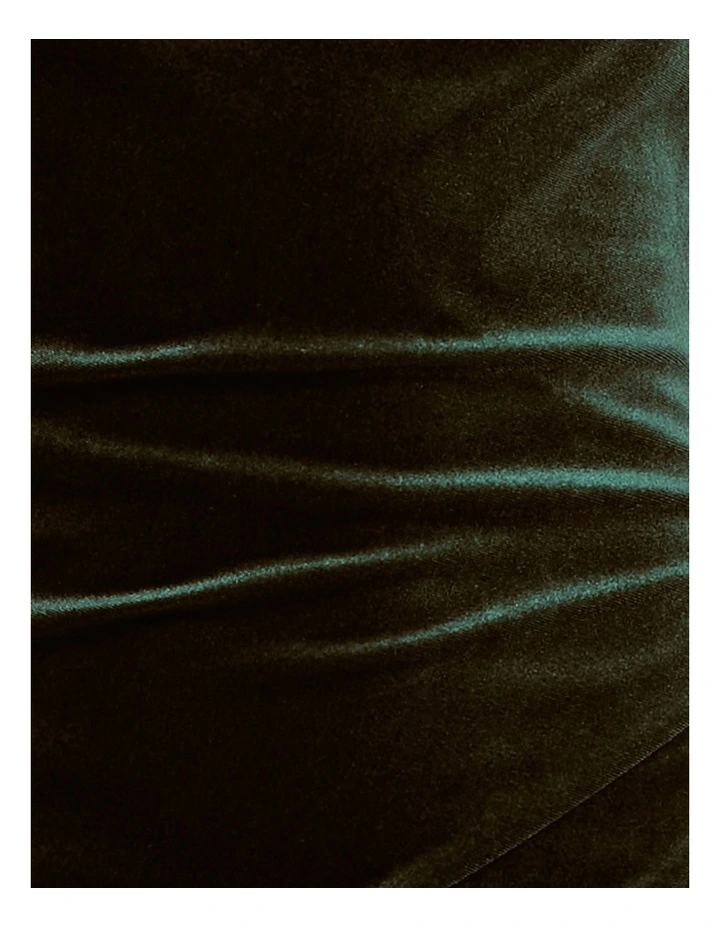 Ria Cowl Neck Maxi Dress in Emerald image 6