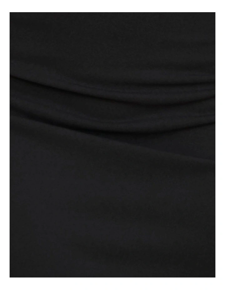 Analiese One Shoulder Dress in Black image 6