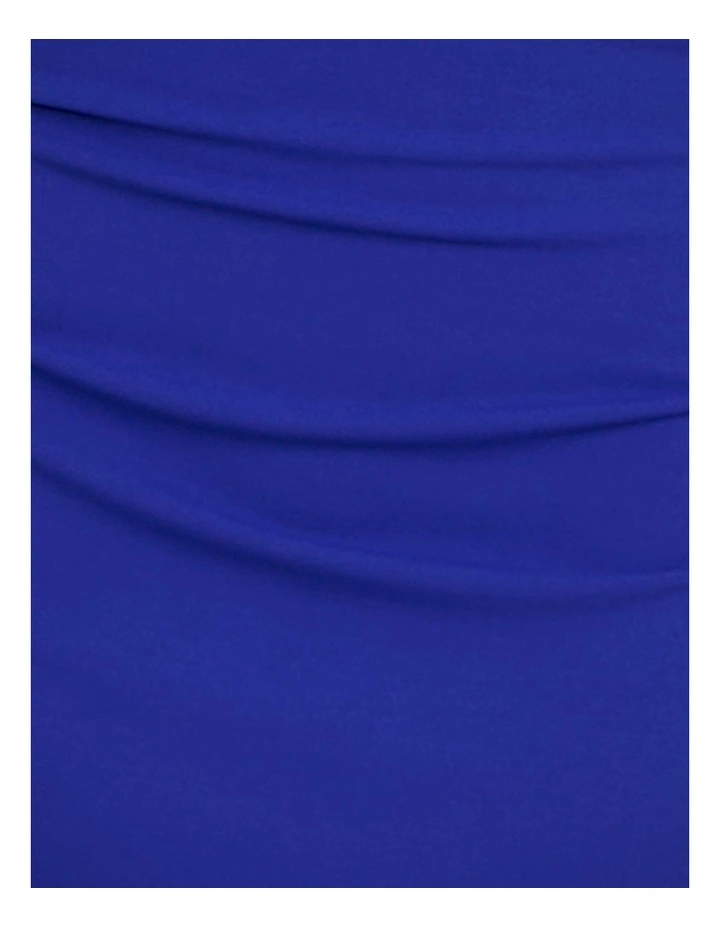 Analiese One Shoulder Dress in Blue image 6