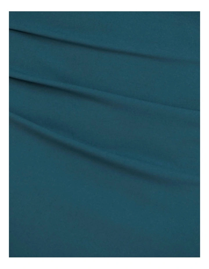 Analiese One Shoulder Dress in Blue image 6
