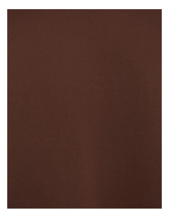 Jenna One Shoulder Maxi Dress in Brown image 5