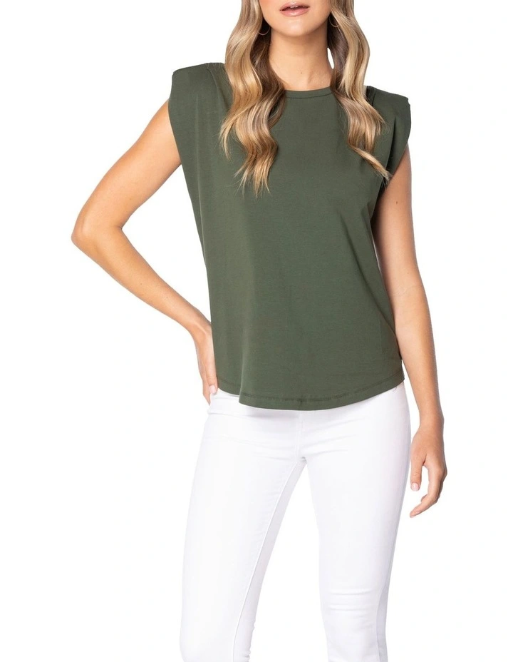 Everleigh Top Khaki image 4