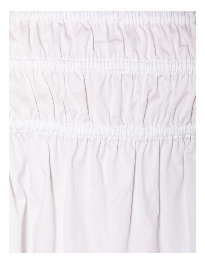 Judd Off The Shoulder Top in White image 6