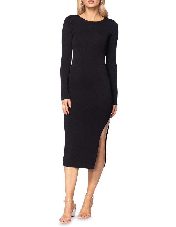 Keva Midi Dress Black