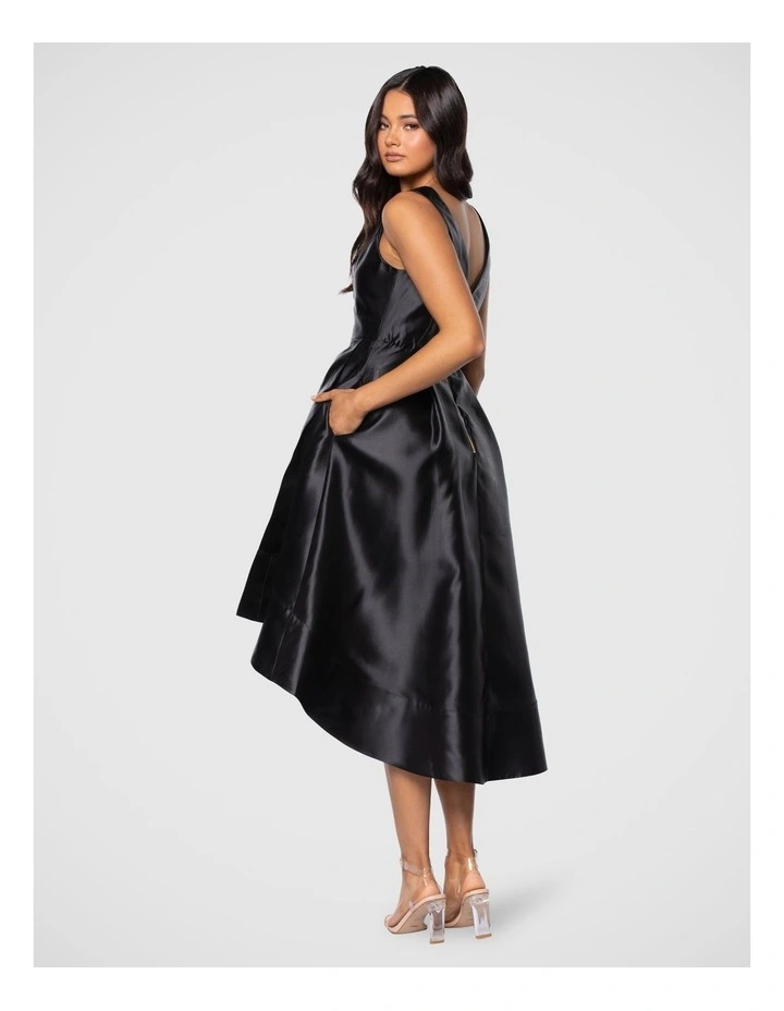 Evie Dress in Black image 3