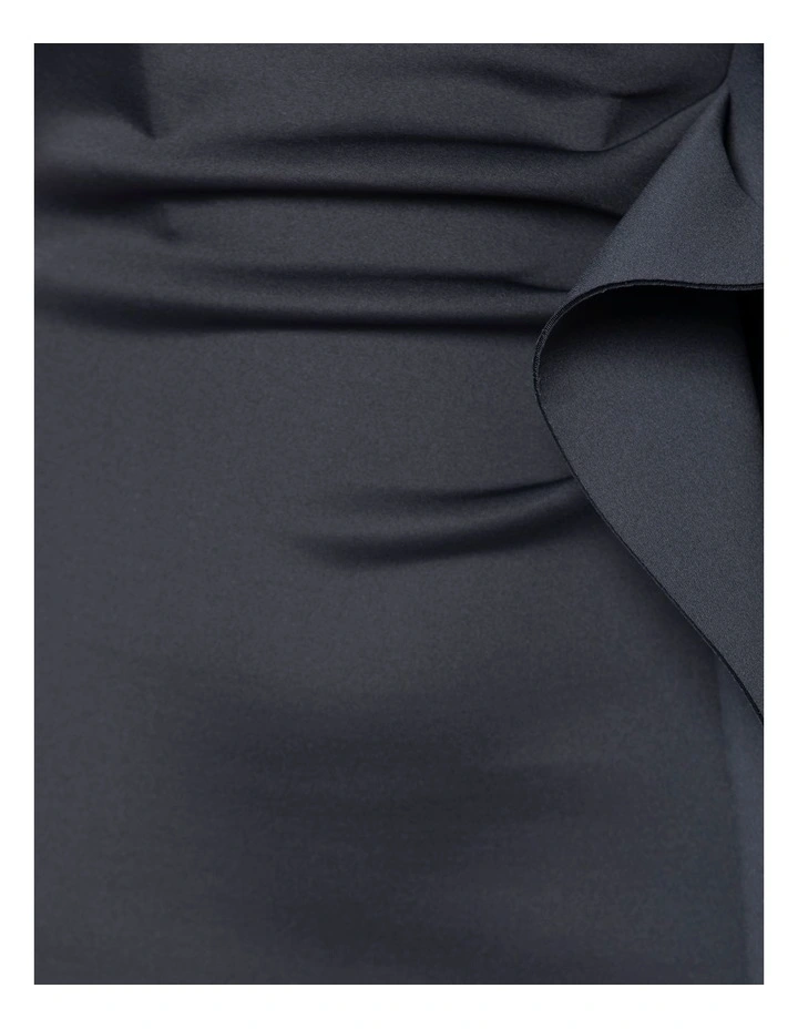 Paola Midi Dress in Charcoal Grey image 6