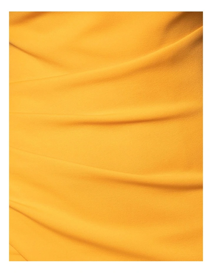 Elian Midi Dress in Mango image 6