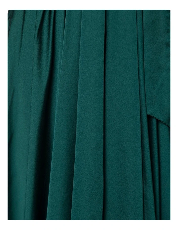 Krish Midi Dress in Emerald image 6