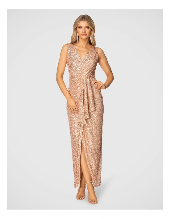 Kassidy Gown in Rose Pink image 1