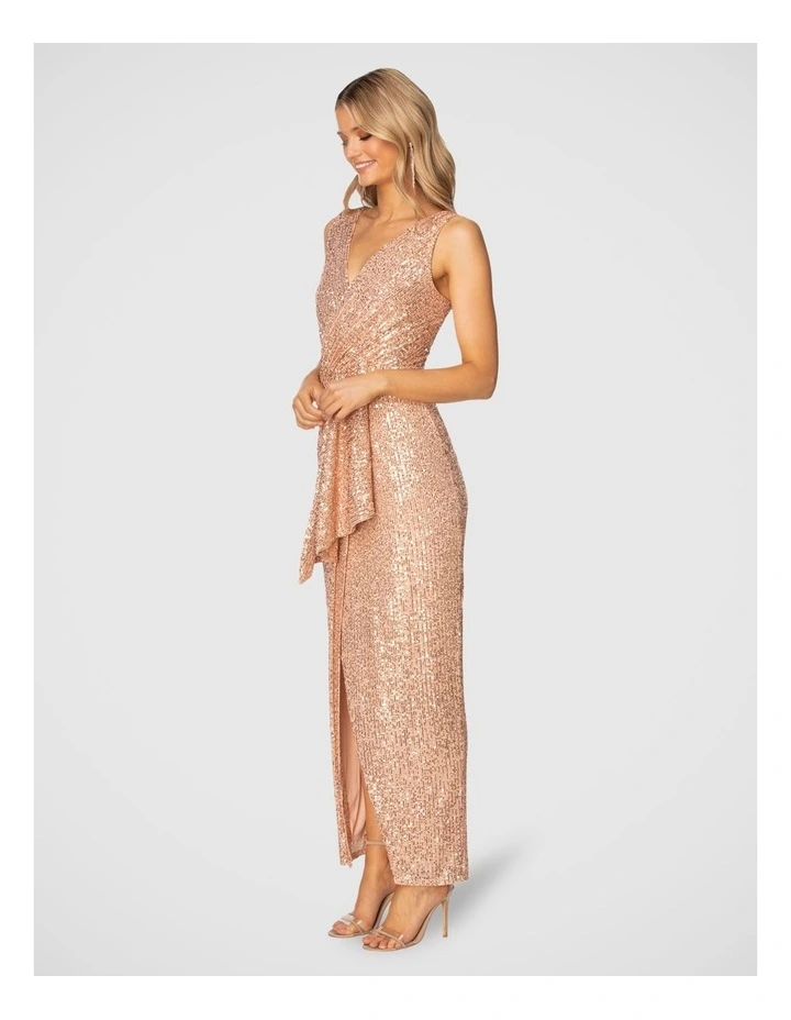 Kassidy Gown in Rose Pink image 2