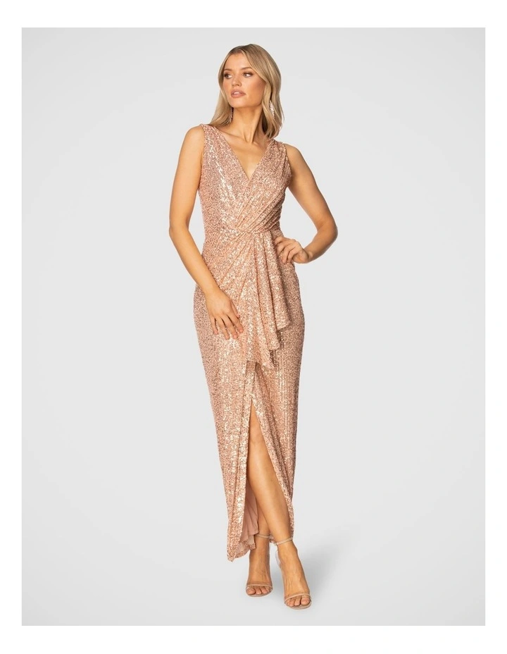 Kassidy Gown in Rose Pink image 4