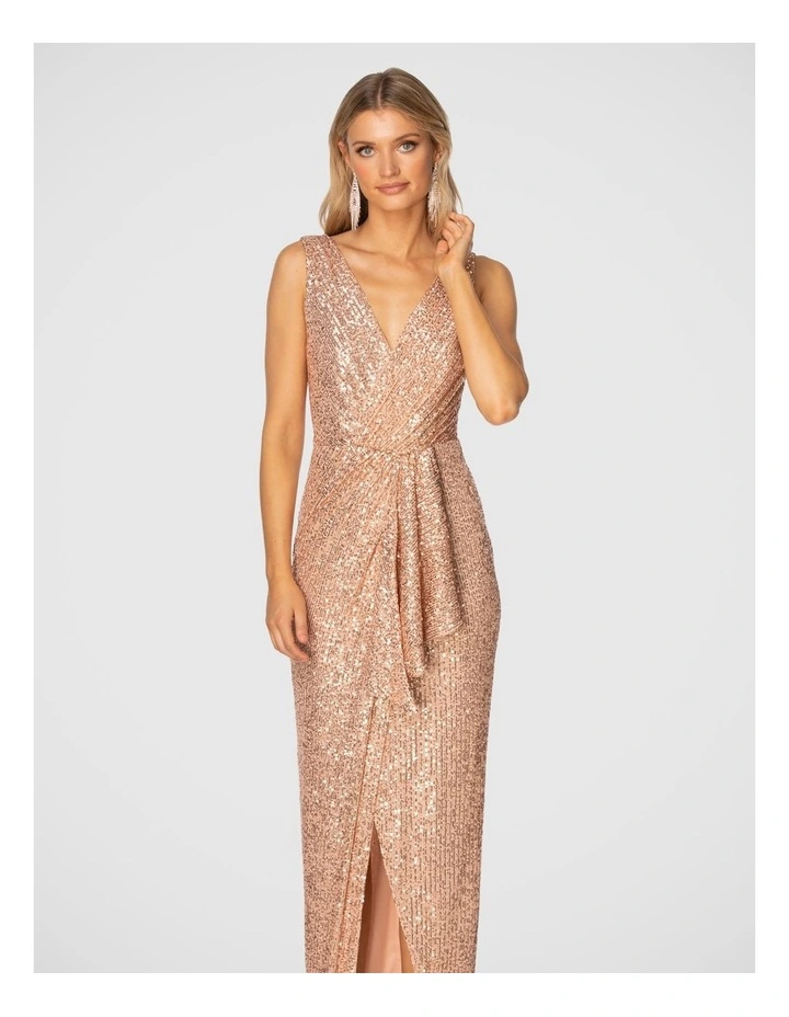 Kassidy Gown in Rose Pink image 5