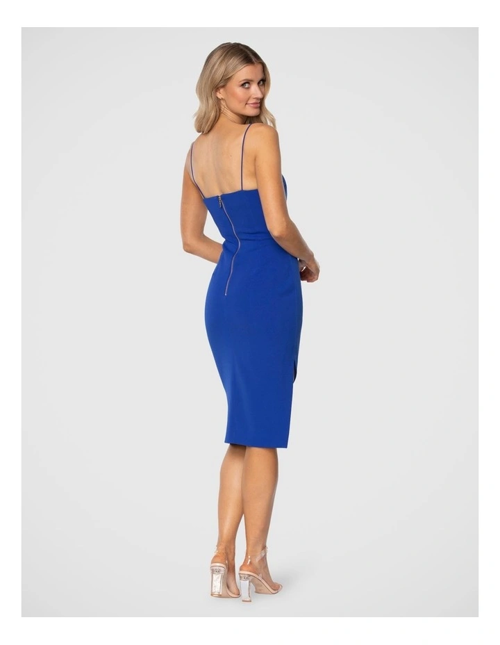 Treven Midi Dress in Cobalt image 3
