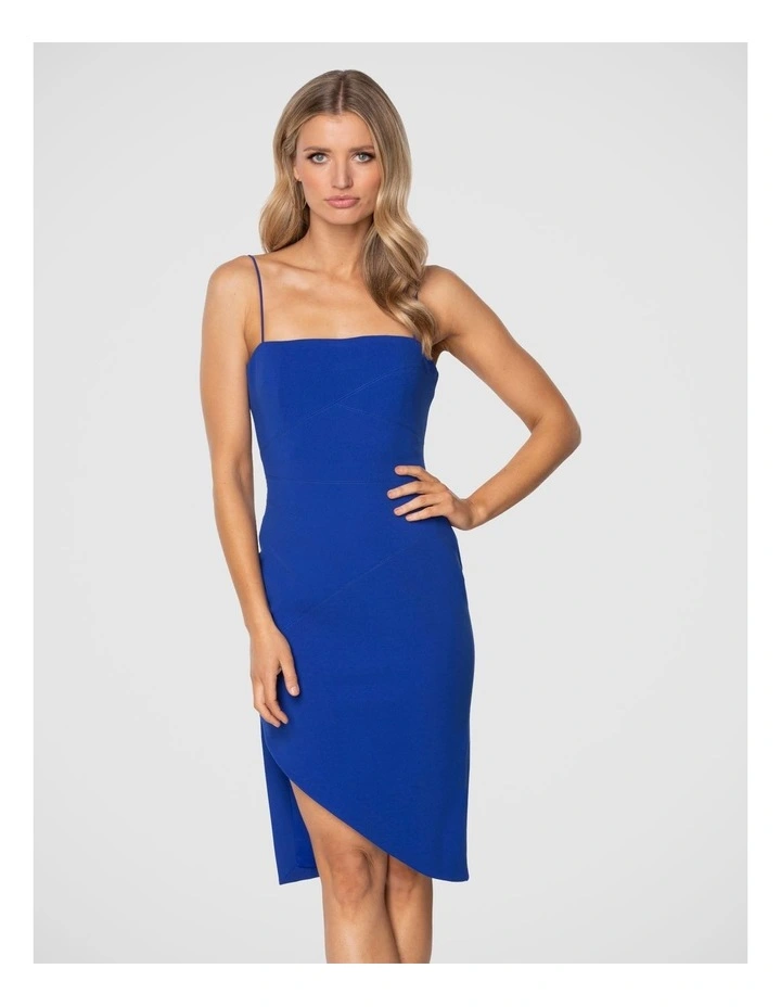 Treven Midi Dress in Cobalt image 6