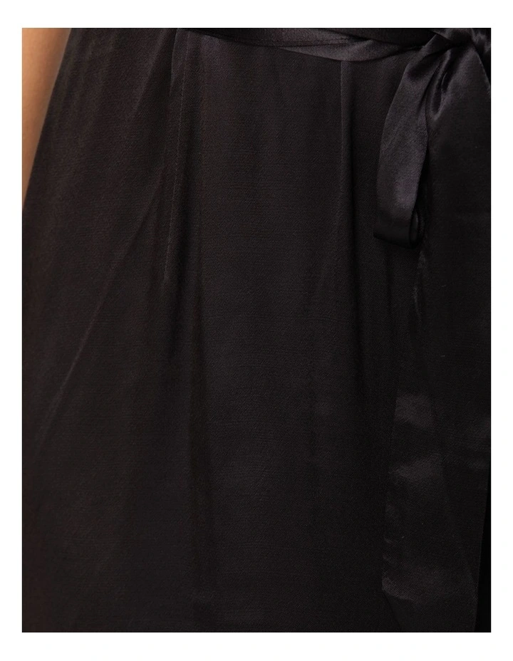 Cesar Mini Dress in Black image 6