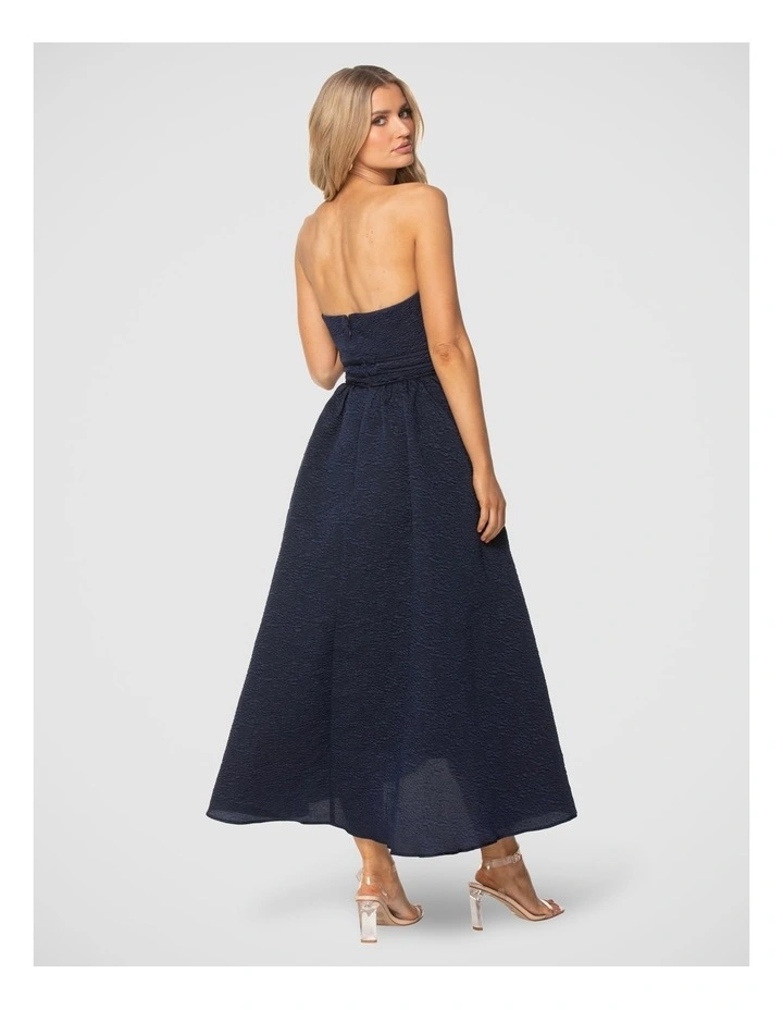 Arlo Midi Dress in Navy image 2