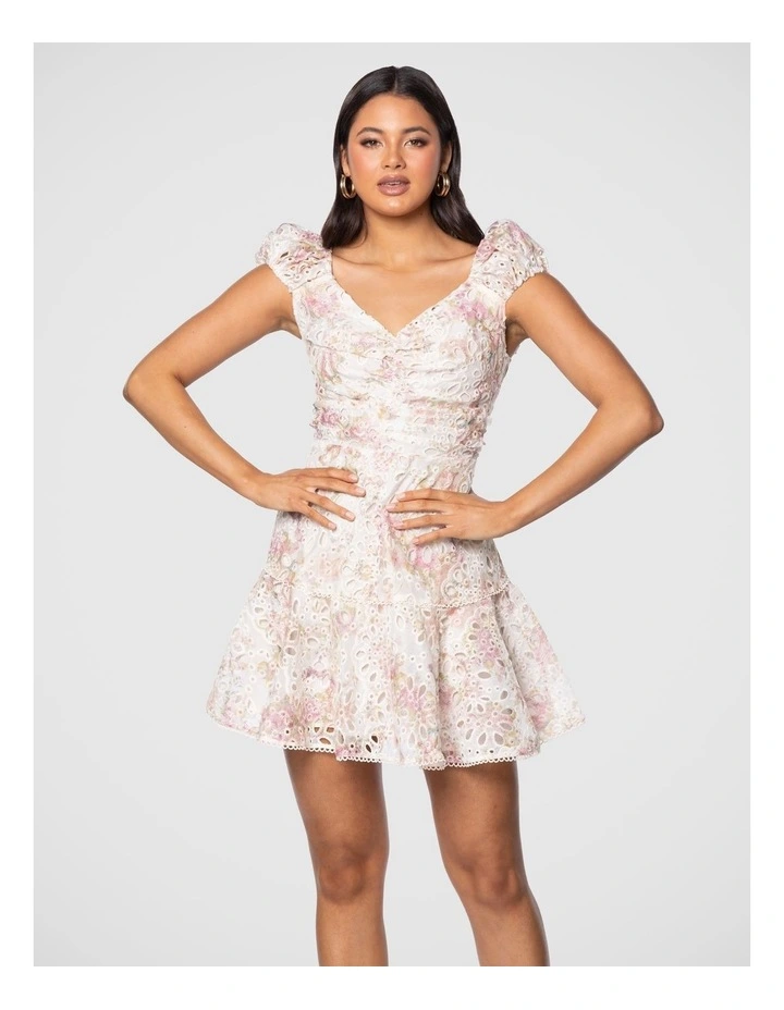 Luna Mini Dress in Assorted image 4