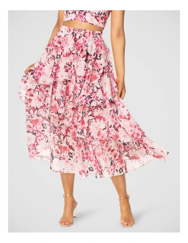 Prima Rosa Skirt in Pink image 1