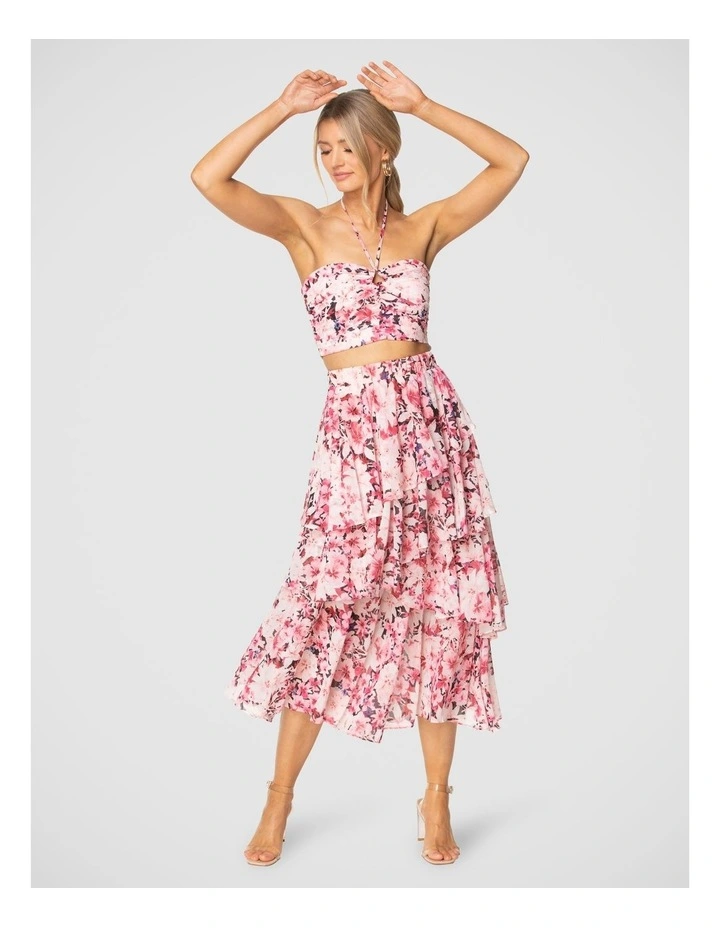 Prima Rosa Skirt in Pink image 5