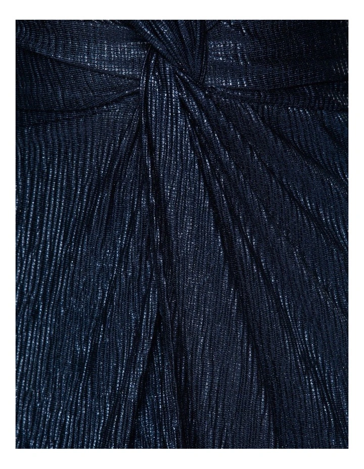 Meta Midi Dress in Navy image 6