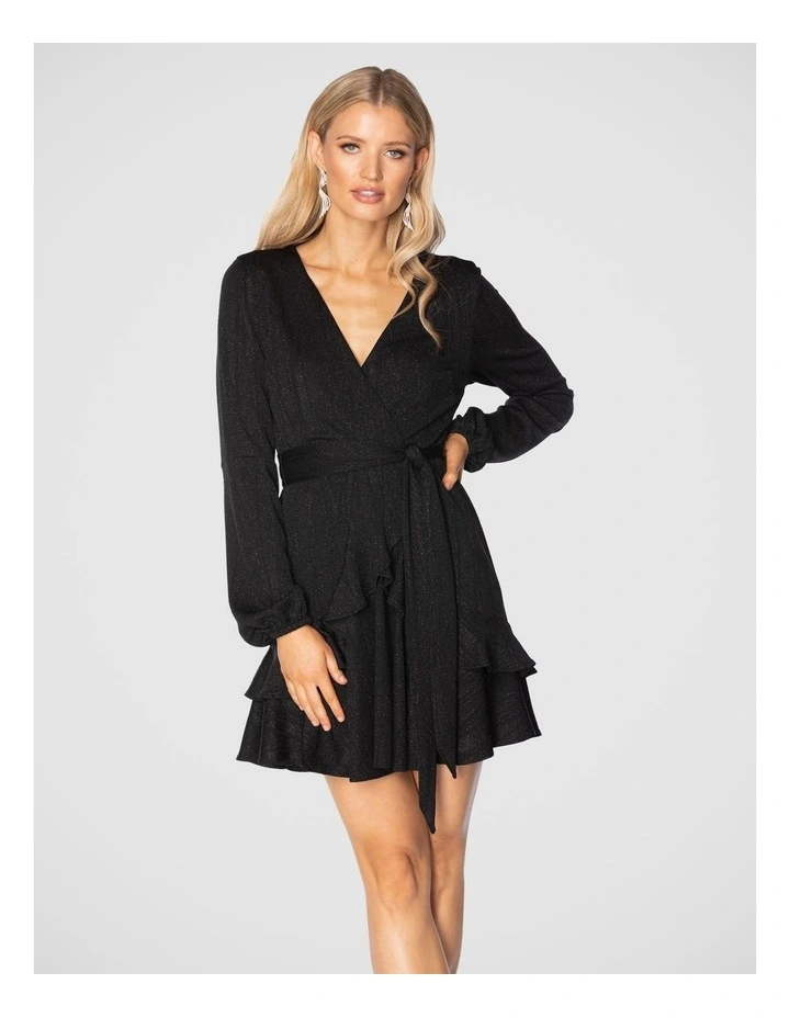 Cici Mini Dress in Black image 1