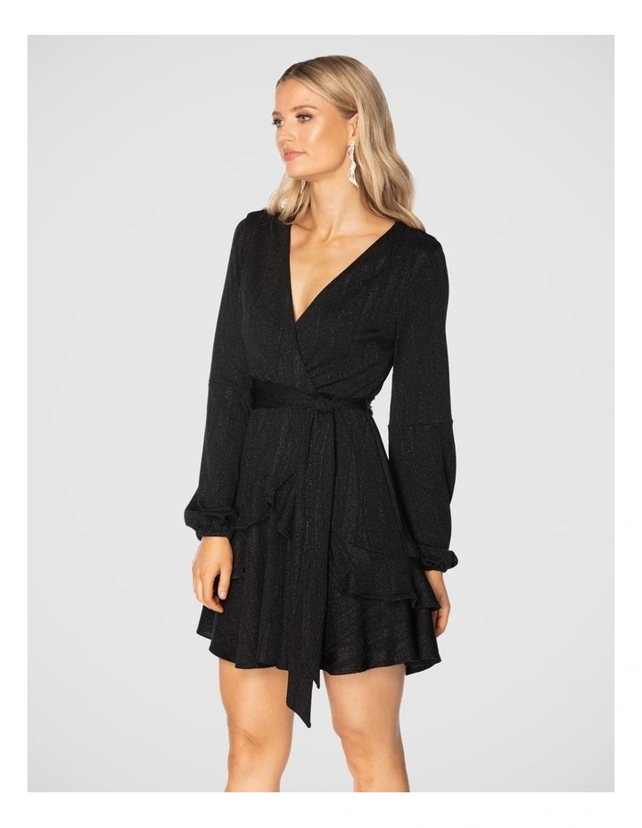 Cici Mini Dress in Black image 2