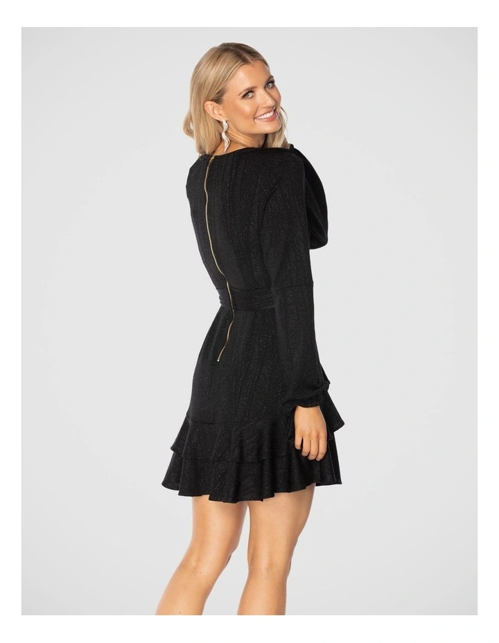 Cici Mini Dress in Black image 3