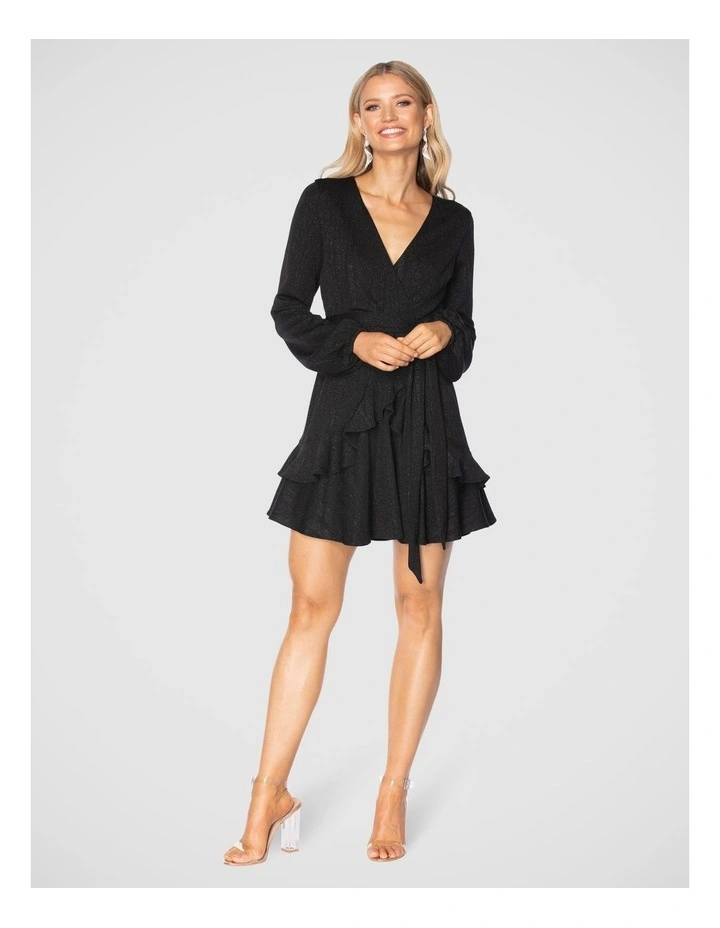 Cici Mini Dress in Black image 5
