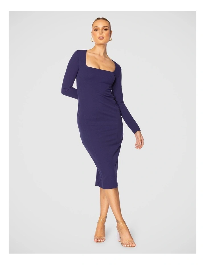 Liberty Midi Dress in Purple image 1