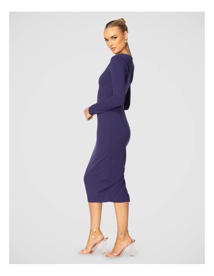 Liberty Midi Dress in Purple image 2