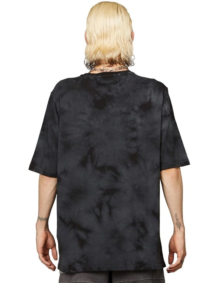 Tie Dye Logo Tee Black image 2