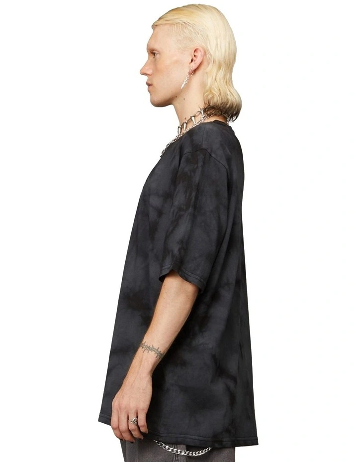 Tie Dye Logo Tee Black image 3
