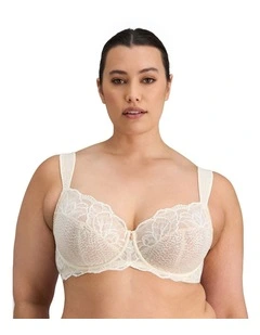 Midnight Express Underwire Bra in Egret