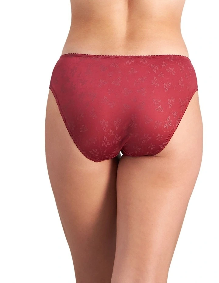 Yvette Bikini Brief in Tibetan Red image 3