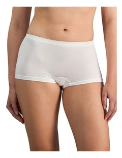 Bendon Seamless Boy Leg Brief in White