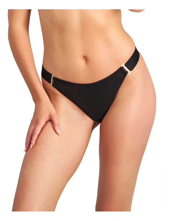 The Icon Thong in Black image 1