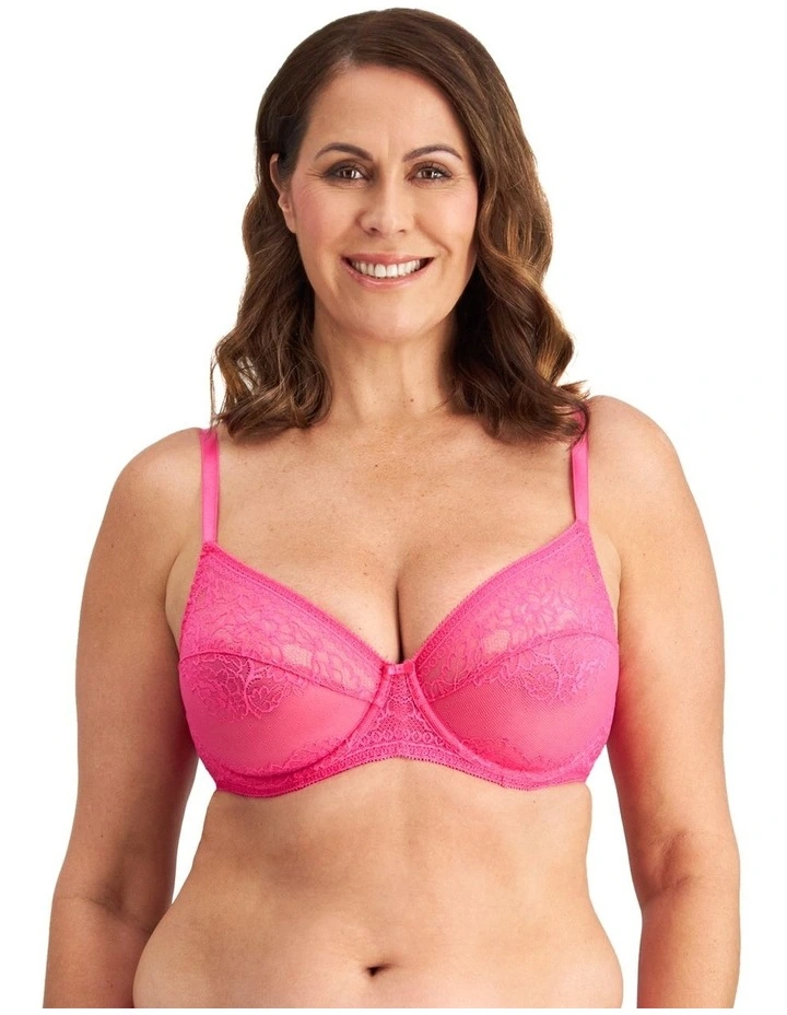 Eternal Underwire Bra in Fuchsia Purple image 1